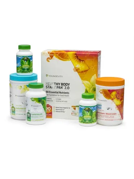 Healthy Body Digestion Pak 2.0 - Youngevity Health Nutrition supplement product image.