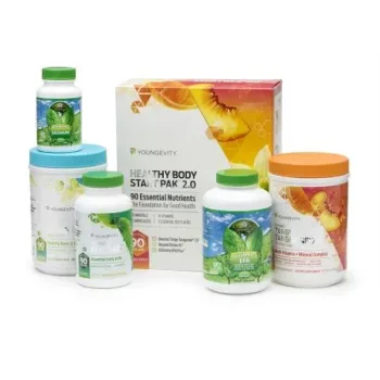Healthy Body Brain and Heart Pak 2.0 - Youngevity Health Nutrition supplement product image.