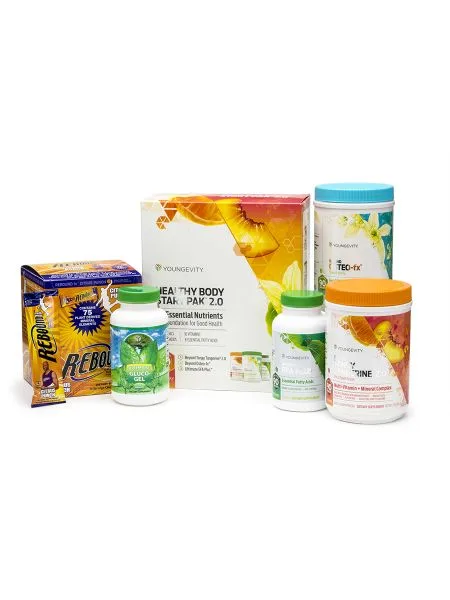 Healthy Body Athletic Pak 2.0 - Youngevity Health Nutrition supplement product image.
