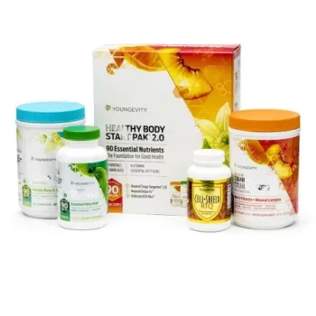 Anti-Aging Healthy Body Pak 2.0 - Youngevity Health Nutrition supplement product image.