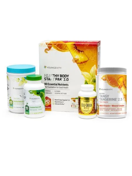 Anti-Aging Healthy Body Pak - Youngevity Health Nutrition supplement product image.