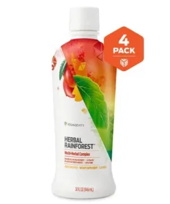 Herbal Rainforest - 32 fl oz (4 Pack) - Youngevity Health Nutrition supplement product image.