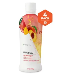 Liquid Gluco-Gel - 32 fl oz (4 Pack) - Youngevity Health Nutrition supplement product image.
