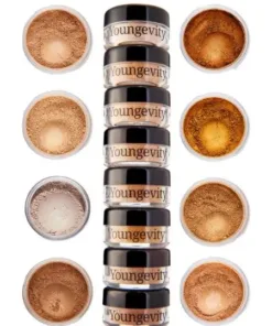 Mineral Makeup Sample Tower - Medium - Youngevity Spa and Beauty supplement product image.