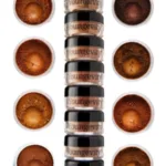 Mineral Makeup Sample Tower - Medium to Dark - Youngevity Spa and Beauty supplement product image.