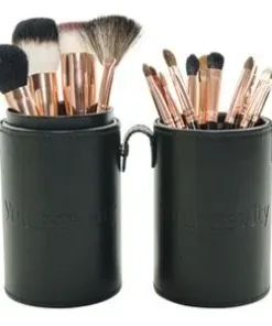 Mineral Makeup Brush Kit - Black Case - Youngevity Spa and Beauty supplement product image.