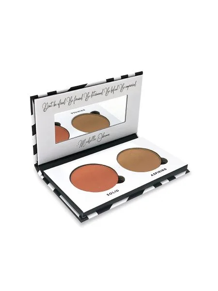 Determined Legacy Collection Blush and Bronzer Duo - Youngevity Spa and Beauty supplement product image.
