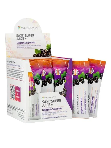 SaXi Super Juice + - Youngevity Health Nutrition supplement product image.