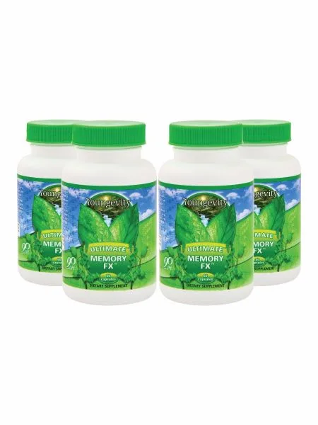 Ultimate Memory FX - 60 capsules (4 Pack) - Youngevity Health Nutrition supplement product image.