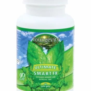 S.M.A.R.T. FX- 60 soft gel capsules - Youngevity Health Nutrition supplement product image.