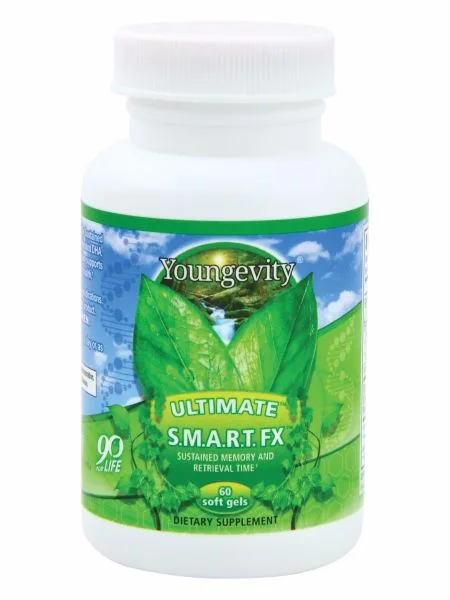 S.M.A.R.T. FX- 60 soft gel capsules - Youngevity Health Nutrition supplement product image.