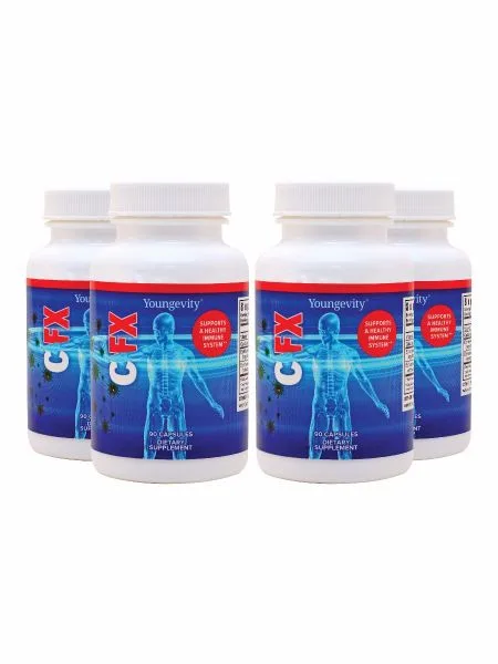 C-Fx - 90 capsules (4 Pack) - Youngevity Health Nutrition supplement product image.