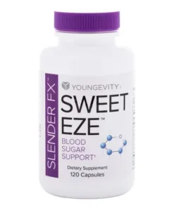 Slender FX Sweet Eze - 120 capsules - Youngevity Health Nutrition supplement product image.