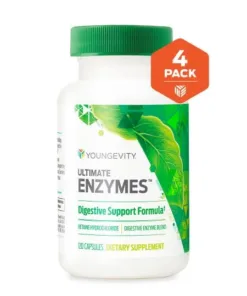 Ultimate Enzymes- 120 capsules (4 Pack) - Youngevity Health Nutrition supplement product image.