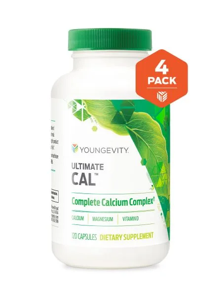 Ultimate CAL - 120 capsules (4 Pack) - Youngevity Health Nutrition supplement product image.