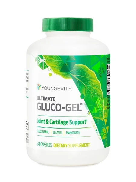 Ultimate Gluco-Gel - 240 Capsules - Youngevity Health Nutrition supplement product image.