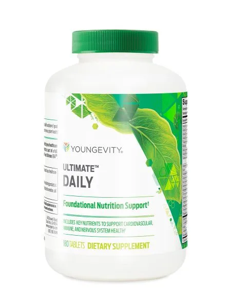 Ultimate Daily  - 180 Tablets - Youngevity Health Nutrition supplement product image.
