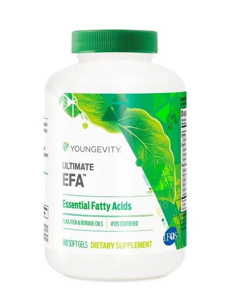 Ultimate EFA - 180 soft gels - Youngevity Health Nutrition supplement product image.