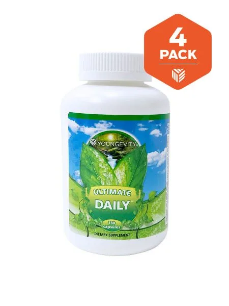 Ultimate Daily Capsules - 4 pack - Youngevity Health Nutrition supplement product image.