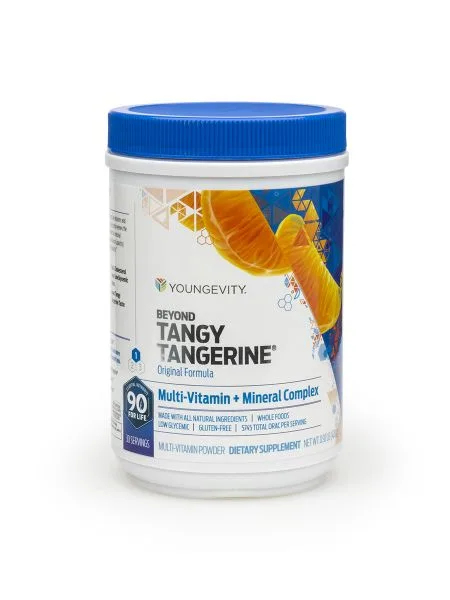 Beyond Tangy Tangerine 450 G Canister (BTT Original) - Youngevity Health Nutrition supplement product image.