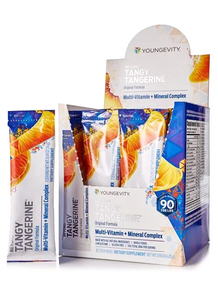 Beyond Tangy Tangerine - 30 Count Box - Youngevity Health Nutrition supplement product image.