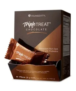 Triple Treat Chocolate - 20 Ct - Youngevity Food and Beverage supplement product image.