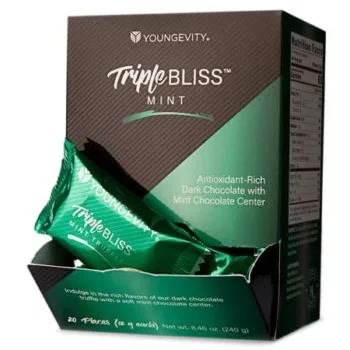 Triple Bliss Mint Chocolate - Youngevity Food and Beverage supplement product image.
