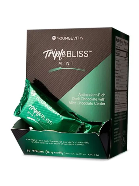 Triple Bliss Mint Chocolate - Youngevity Food and Beverage supplement product image.