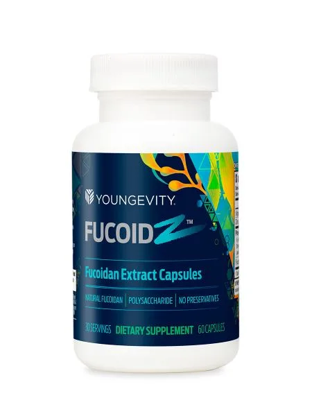 FucoidZ - ZRadical Fucoidan Extract Capsules [QTY: 60] - Youngevity Health Nutrition supplement product image.