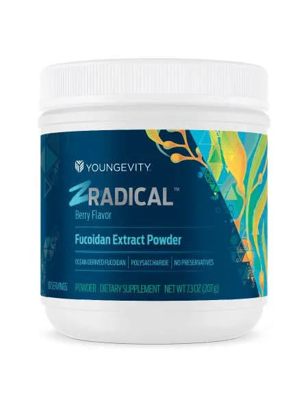 ZRadical Powder Canister (207G) - Youngevity Health Nutrition supplement product image.