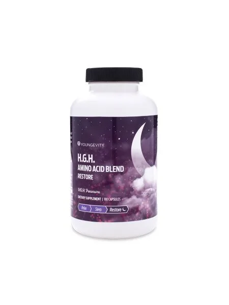 H.G.H. Amino Acid Blend - 180 capsules - Youngevity Health Nutrition supplement product image.