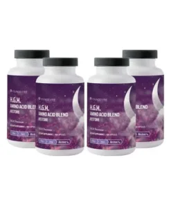 H.G.H. Amino Acid Blend (4 bottles) - Youngevity Health Nutrition supplement product image.