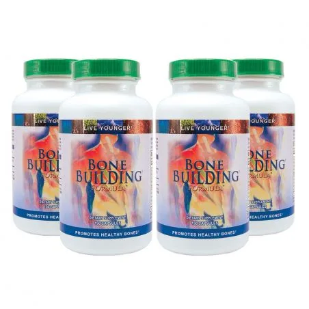 Bone Building Formula (4 bottles) - Youngevity Health Nutrition supplement product image.