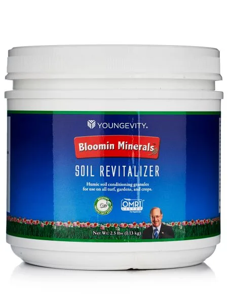 Bloomin Minerals Soil Revitalizer - 2.5 lbs - Youngevity Home and Family supplement product image.