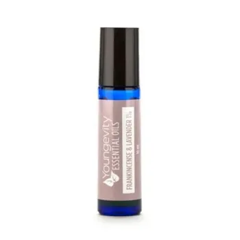 Frankincense & Lavender 1% Roller Bottle - 10ml - Youngevity Essential Oils supplement product image.