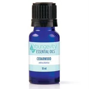 Cedarwood Essential Oil - 10ml - Youngevity Essential Oils supplement product image.