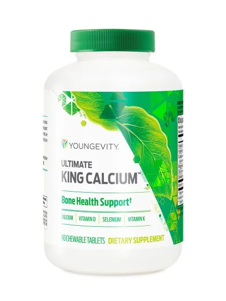 Ultimate King Calcium - 90 chewable tablets - Youngevity Health Nutrition supplement product image.