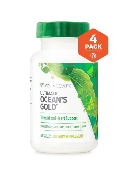 Ultimate Ocean's Gold - 60 Tablets (4 pack) - Youngevity Health Nutrition supplement product image.