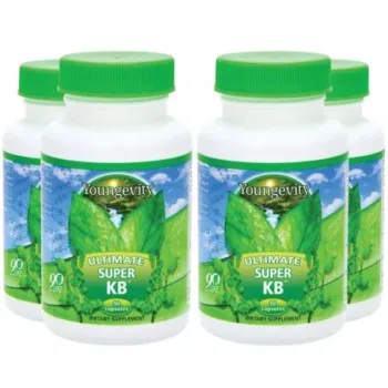 Ultimate Super KB - 90 capsules (4 Pack) - Youngevity Health Nutrition supplement product image.