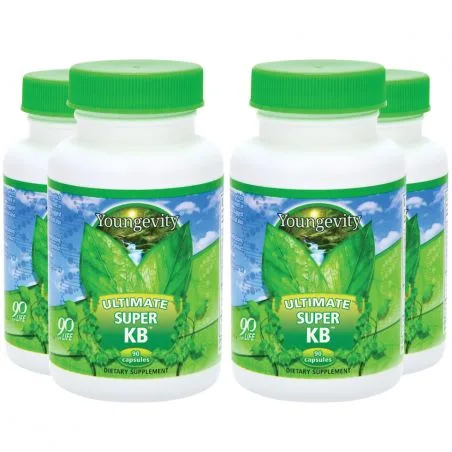 Ultimate Super KB - 90 capsules (4 Pack) - Youngevity Health Nutrition supplement product image.
