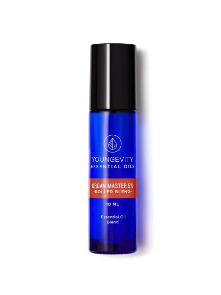 Organ Master 2.5% 10 ml Roller Bottle - Youngevity Essential Oils supplement product image.