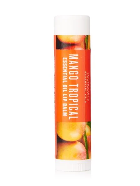 Mango Tropical Essential Oil Lip Balm - Youngevity Spa and Beauty supplement product image.