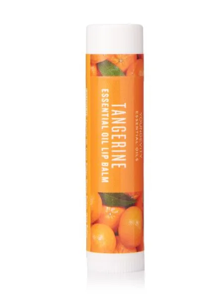 Tangerine Essential Oil Lip Balm - Youngevity Spa and Beauty supplement product image.