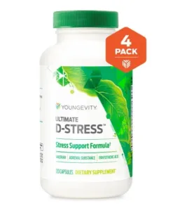 Ultimate D-Stress - 120 Capsules (4 Pack) - Youngevity Health Nutrition supplement product image.