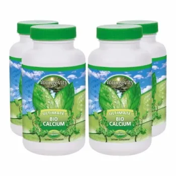 Ultimate Bio Calcium - 120 capsules (4 pack) - Youngevity Health Nutrition supplement product image.