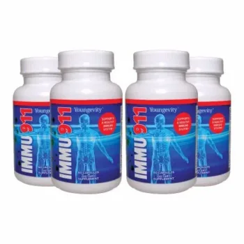 Immu-911 (4 bottles) - Youngevity Health Nutrition supplement product image.
