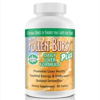 Pollen Burst Plus - Daily Liver Formula - 60 tablets - Youngevity Health Nutrition supplement product image.
