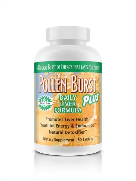 Pollen Burst Plus - Daily Liver Formula - 60 tablets - Youngevity Health Nutrition supplement product image.