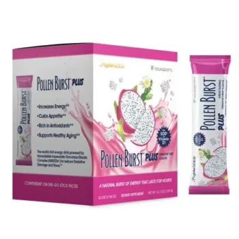 Pollen Burst Energy Drink - Dragon Fruit - Youngevity Health Nutrition supplement product image.