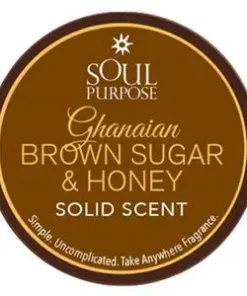 Ghanaian Brown Sugar & Honey Solid Scent - Youngevity Spa and Beauty supplement product image.